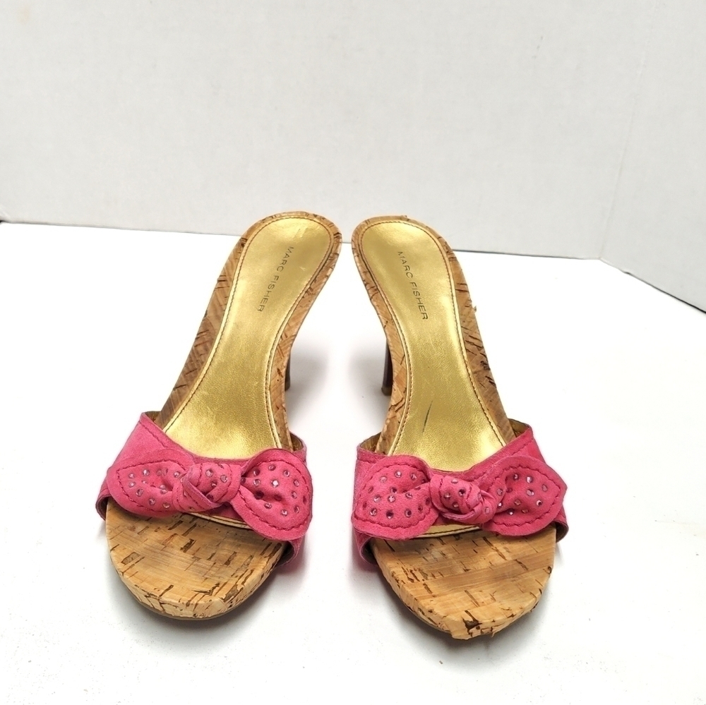Marc Fisher Pink Slides Size: 8m - image 3